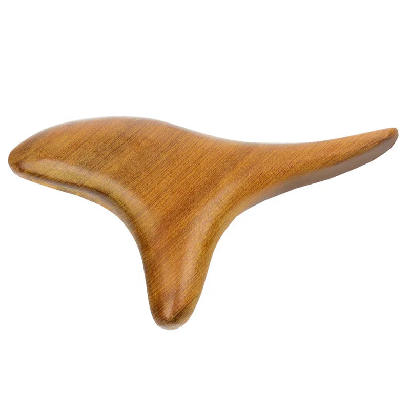 Foot massage tools wood triangle finches wooden foot sole acupuncture point massage foot massager cone fork point bar